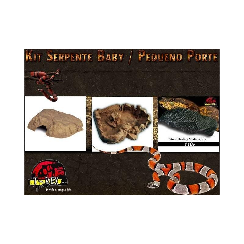 Kit Serpentes P | CornSnake | Terrário | Exoterra