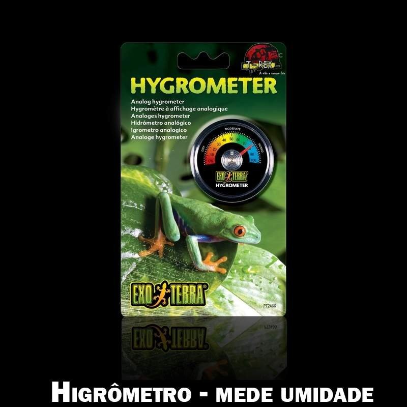 Higrômetro para Répteis umidade